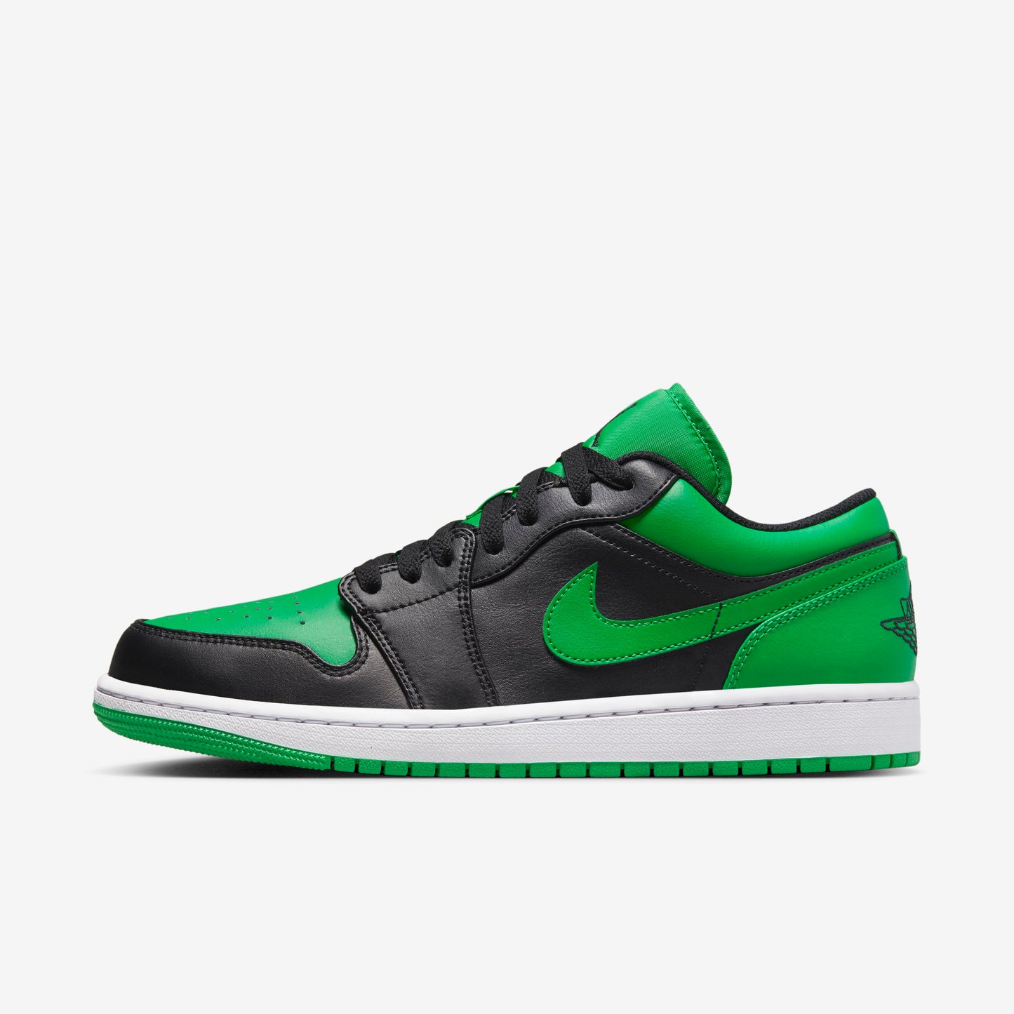 Air Jordan 1 Low Black Green