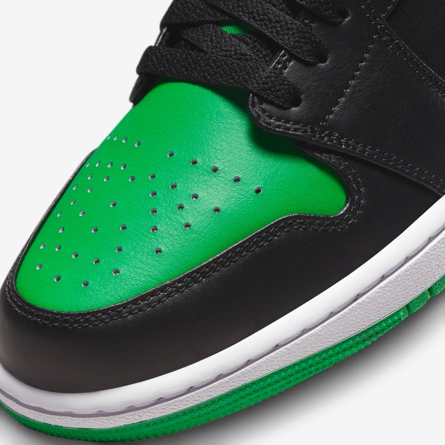 Air Jordan 1 Low Black Green